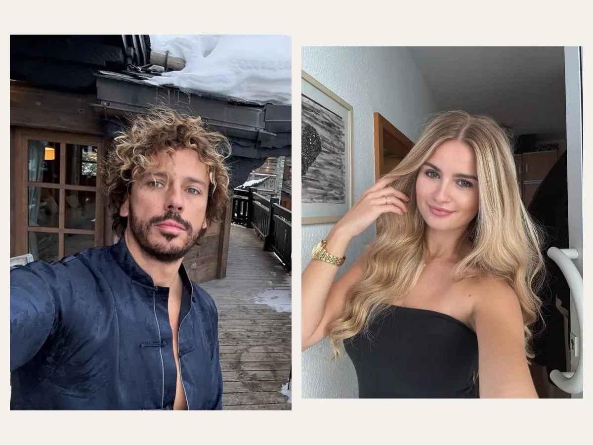 Тренд «Фотобудка для двоих»: исходные фото пары и итоговая полоска из четырёх кадров